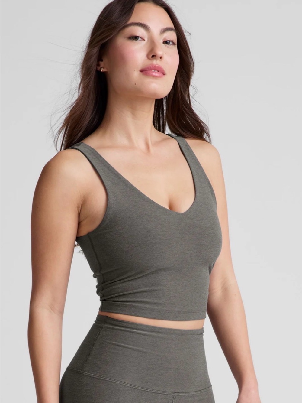 Beyond Yoga Seamless V-Neck Crop Tank